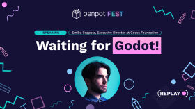 Waiting for Godot! Emilio Coppola by Penpot Fest