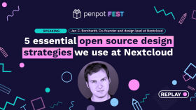 5 essential open source design strategies we use at Nextcloud - Jan C. Borchardt by Penpot Fest